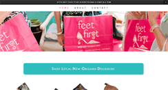 Desktop Screenshot of feetfirststores.com